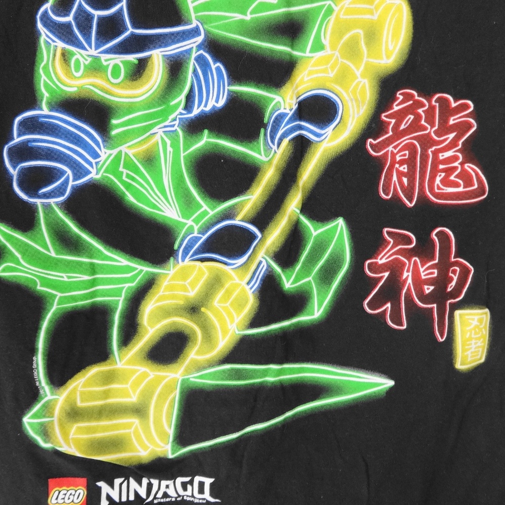 LEGO Black Youth Ninjago Green Ninja T-Shirt XL - Picture 2 of 6